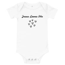 Load image into Gallery viewer, Jesus Loves Me Onesie