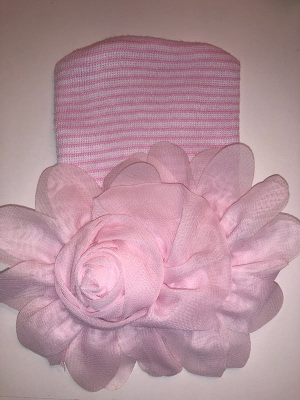 Newborn Hospital Hat with Bow