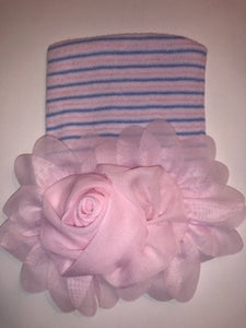 Newborn Hospital Hat with Bow