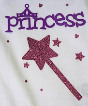 Load image into Gallery viewer, Princess Wand Onesie
