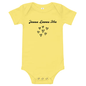 Jesus Loves Me Onesie