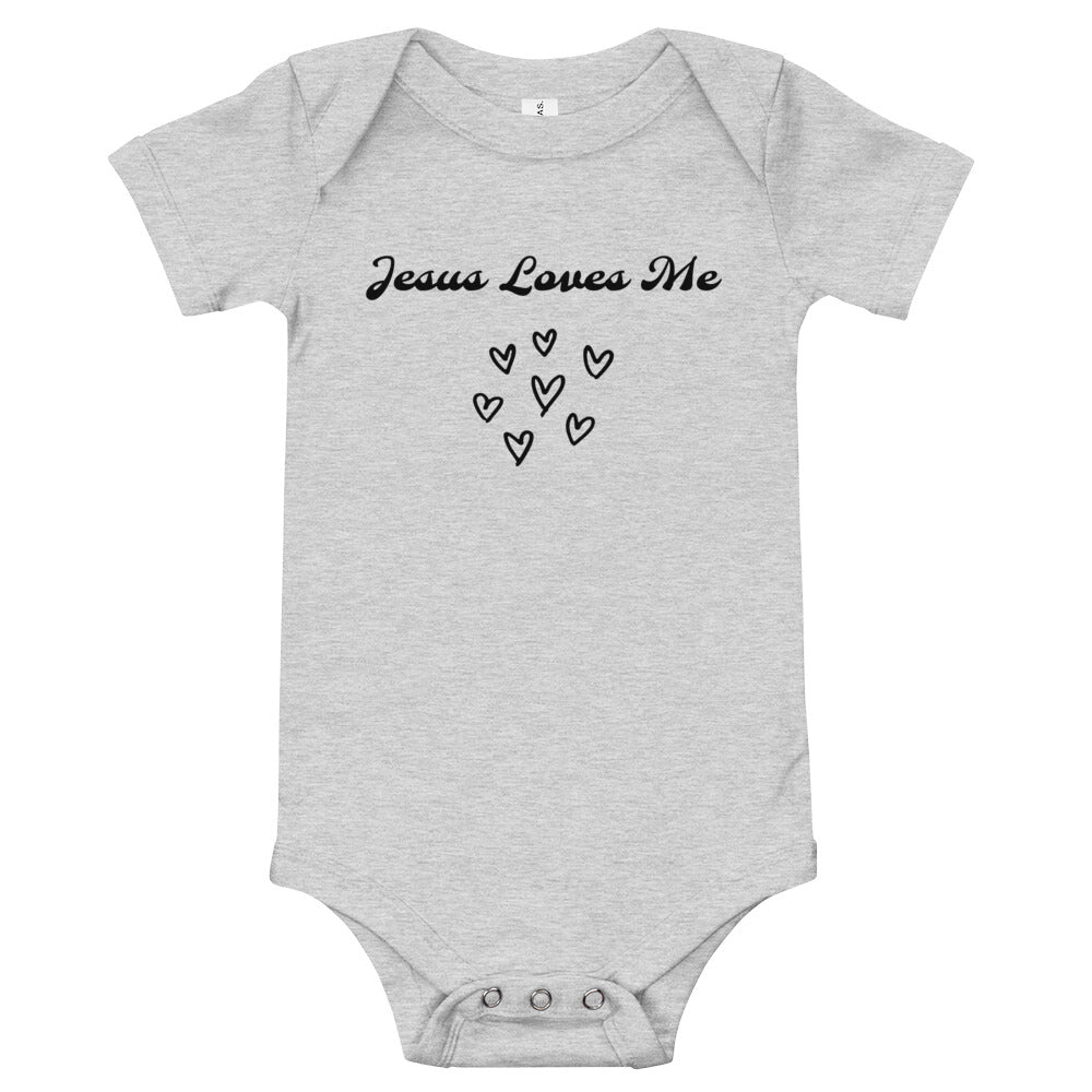 Jesus Loves Me Onesie